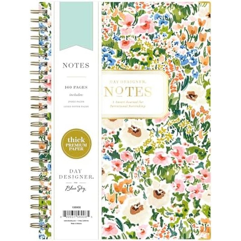 Sổ tay không ghi ngày thiết kế ngày bầu trời xanh, 5,75 "x8,5", Ashley Cottage | Tạp chí bìa cứng, 1