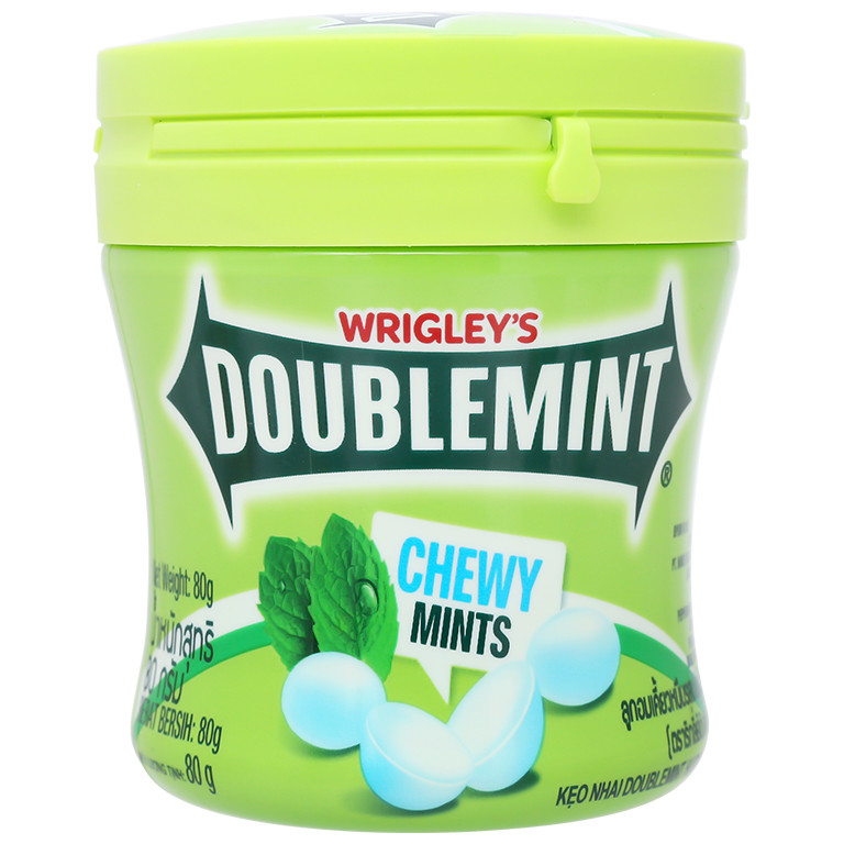 Kẹo ngậm Doublemint bạc hà 80g - 08755