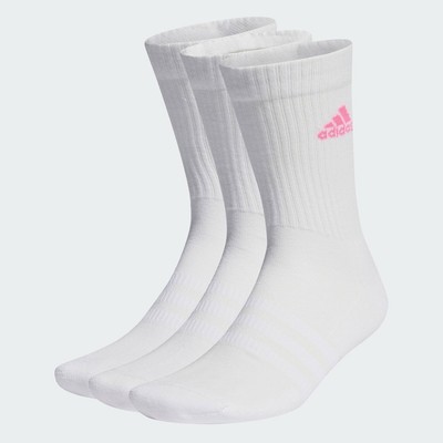 adidas Phong cách sống & Bóng rổ Bộ 3 Đôi Tất Cao Cổ Có Đệm Unisex trắng IP2635