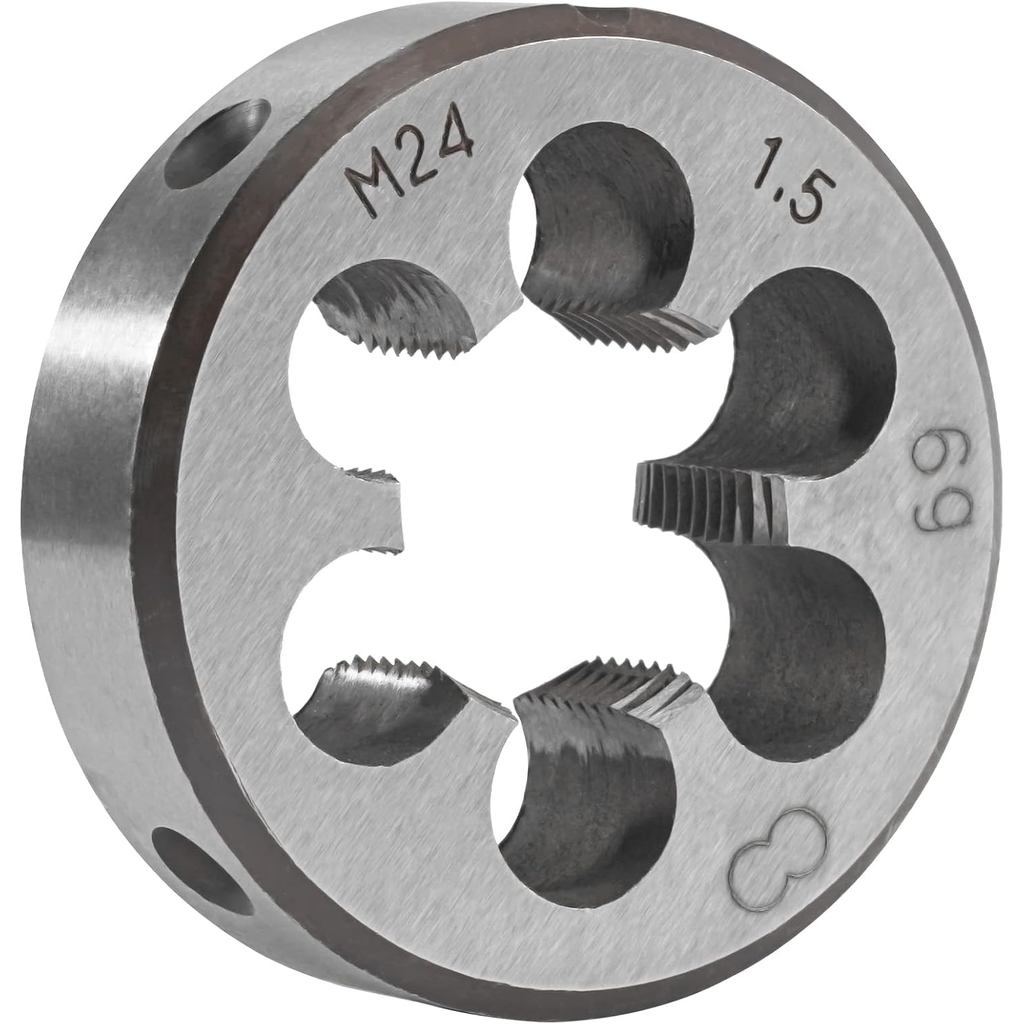 Khuôn tạo ren tròn hệ mét M24 x 1.5, khuôn tạo ren máy M24 x 1.5mm tay phải