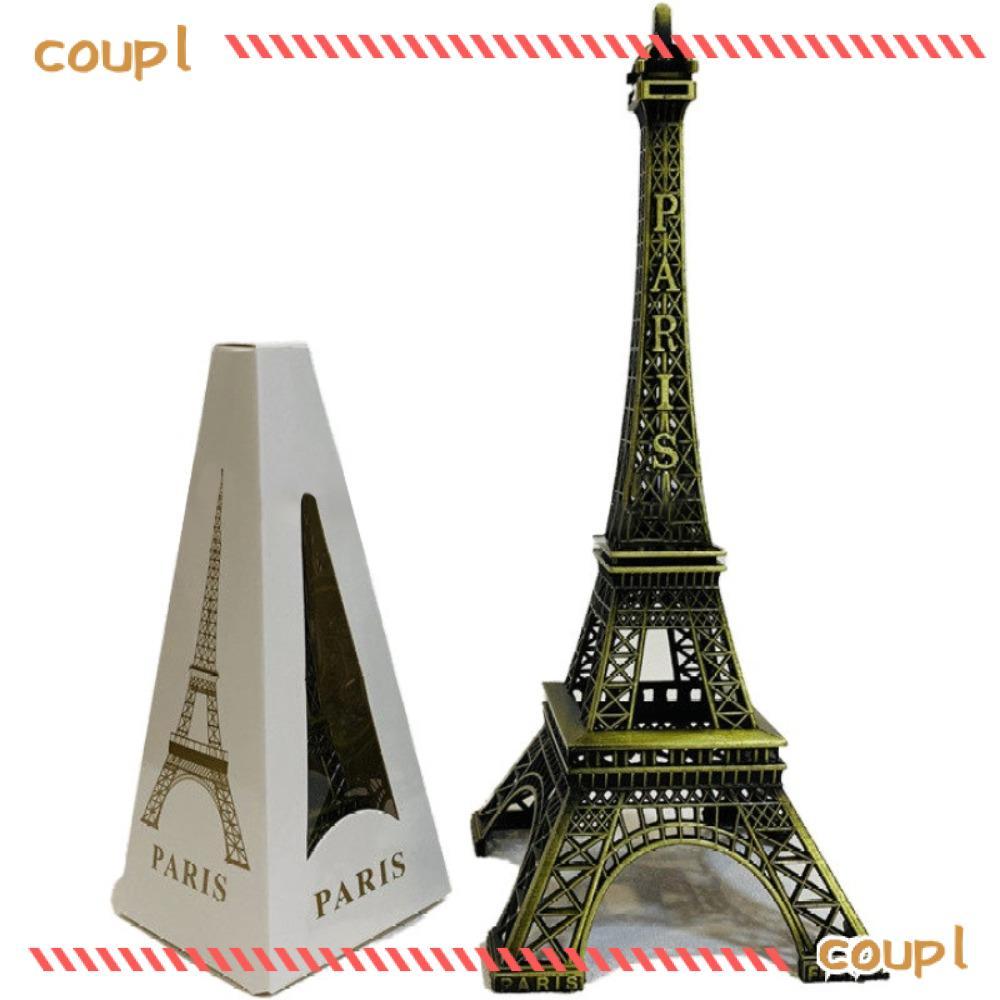 Tượng Tháp Eiffel COUPL, Mô hình tháp Eiffel 7 kích cỡ bằng kim loại, có hộp Đồng Thiết kế tinh tế T