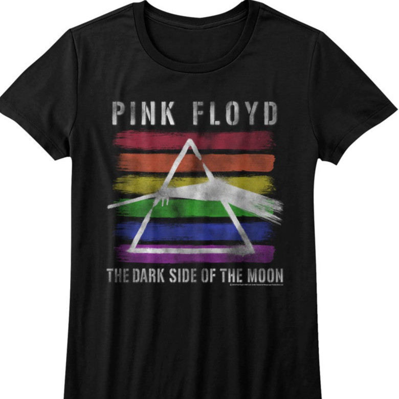 Áo thun ngắn tay cổ điển kiểu Mỹ Pink Floyd Pink Floyd Pink Floyd Pink Floyd Dark Psychedelic Rock i