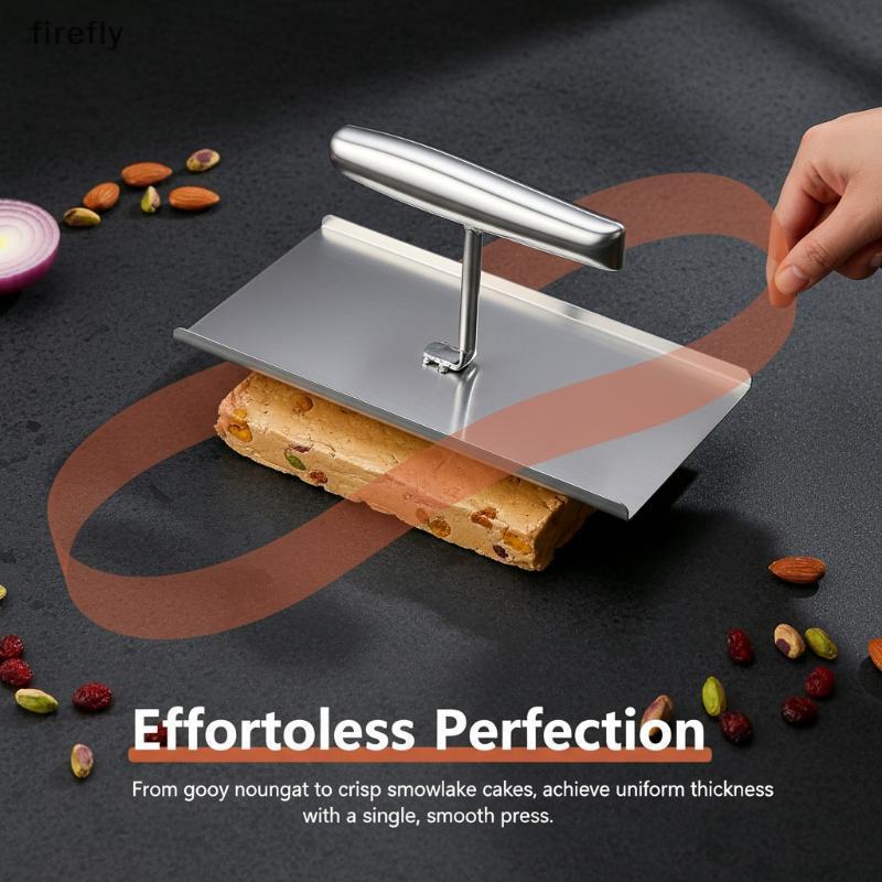 [Firefly] Tấm ép thịt BBQ bằng thép không gỉ Grill Masters Choice Chịu lực và chịu nhiệt [VN]