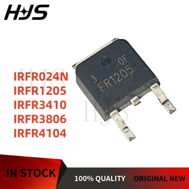 5 CHIẾC IRFR024N IRFR1205 IRFR3410 IRFR3806 IRFR4104 FR024N FR1205 FR3410 FR3806 FR4104 TO-252 Hàng 