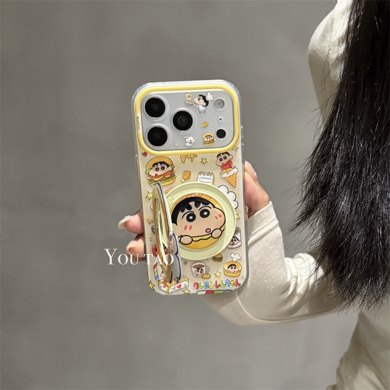 Yuta Peninsula Full Screen Burger Fried Chicken Ice Cream Shin-Chan Bracket Thích hợp cho 16pro Appl