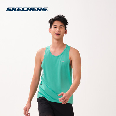 Sports Tank Top Nam Skechers Running Performance Sports Tank Top - SP126M092-01K1