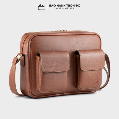 Túi Lata (Thời trang nam công sở tiện lợi - Túi đeo chéo da TN36)