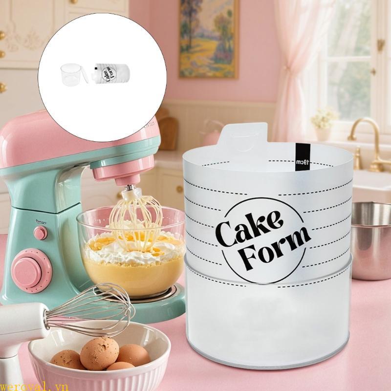 WER Form Cake Tool Khuôn nướng bánh cho máy rửa chén nhà bếp đa năng
