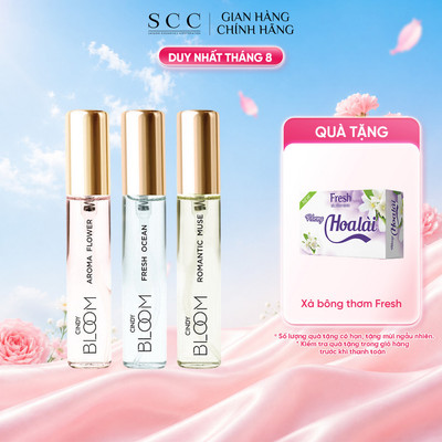 Combo 3 Chai Nước Hoa Nữ CINDY BLOOM 10ml/chai - Lưu Hương Lâu, Mùi Hương Nhẹ Nhàng, Tươi Mát