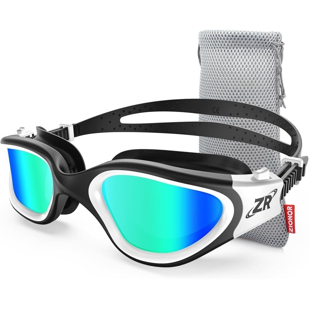 ZIONOR Swim Goggles, Upgraded G1 Polarized Swimming Goggles Anti-fog for Adult Men Women