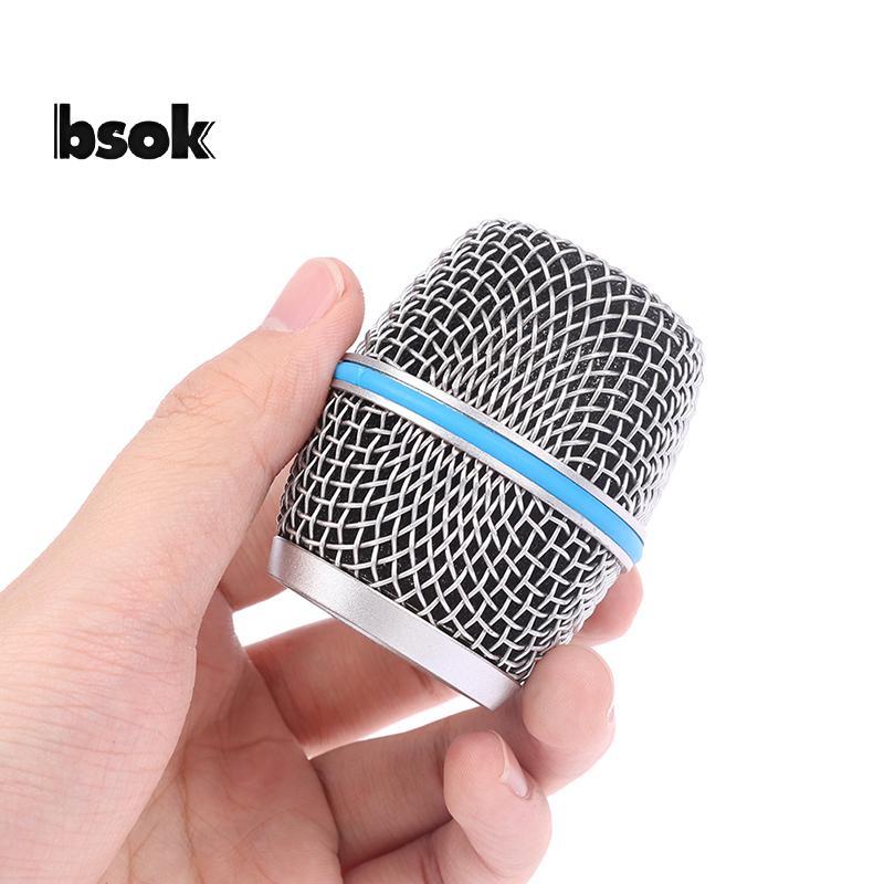 Trailblazer Micro Đầu Thay Thế Lưới Thép Micro Cầm Tay Lưới Nướng Đầu Phù Hợp Với Shure Beta 57A 58A