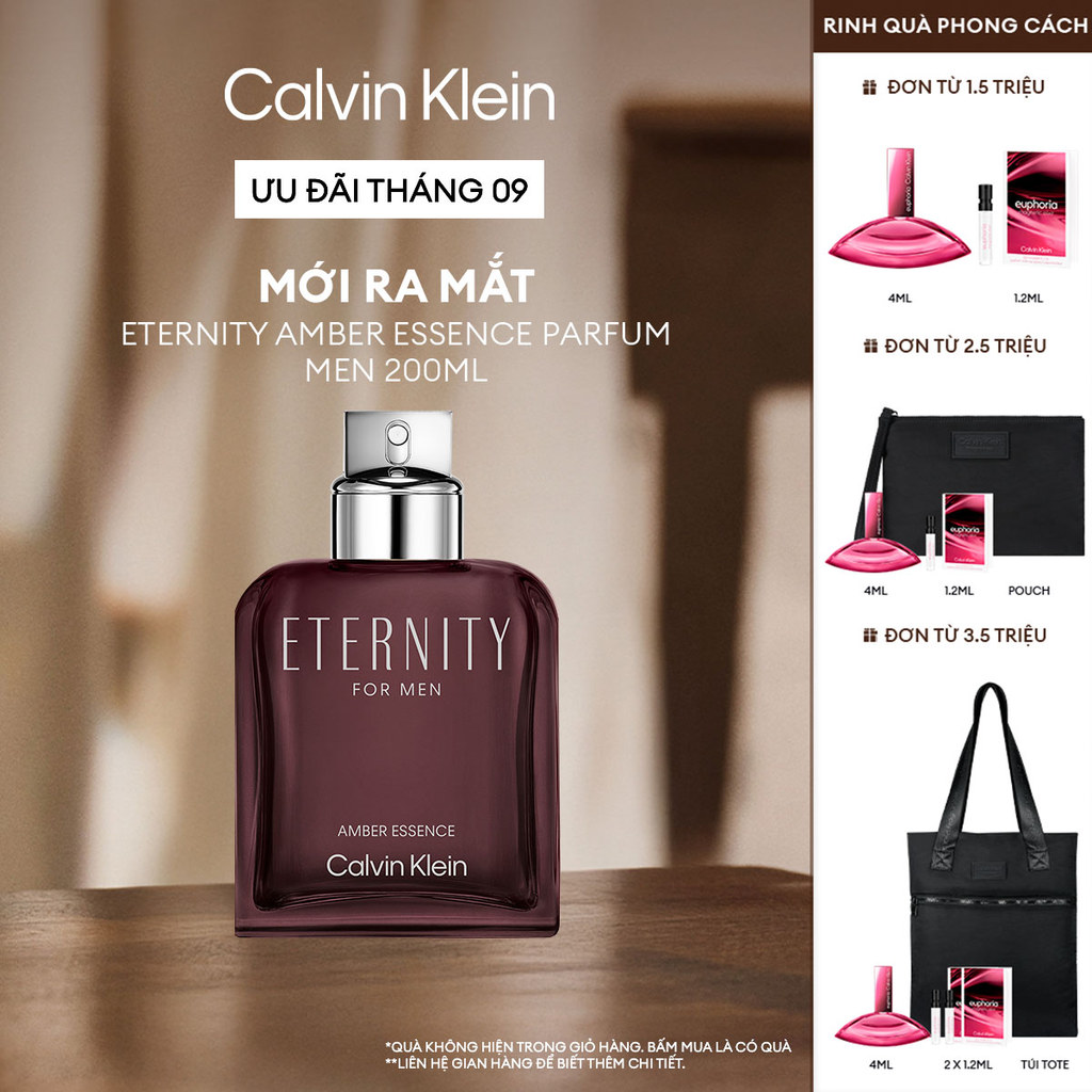 Nước hoa Nam Calvin Klein Eternity Amber Essence Parfum Intense 200ml