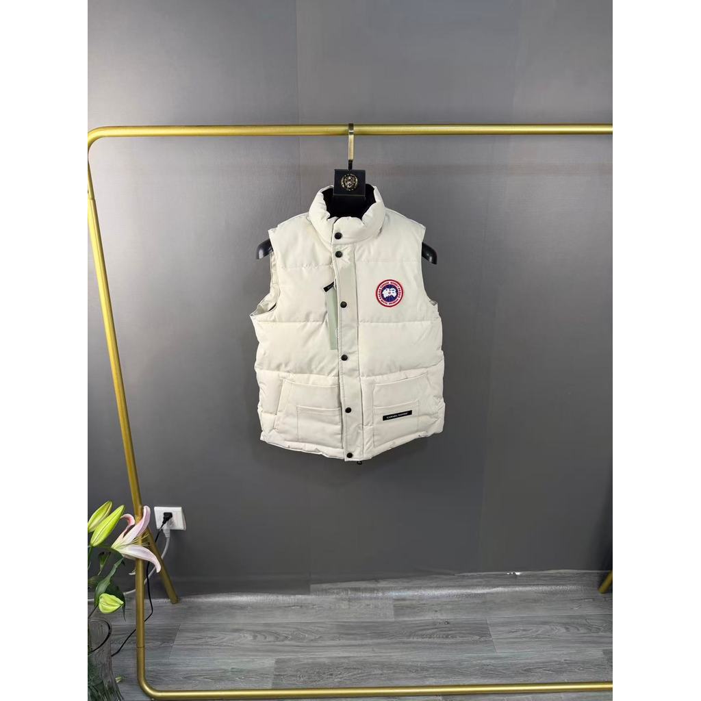 CANADA GOOSE / ❈ 🍎 大 ❈ Áo vest có túi nghiêng, Áo khoác vest đa năng Unisex dày dặn mùa thu đông