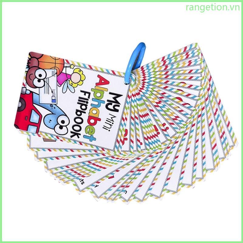 RAN Trẻ Em Giáo Dục Chữ Flashcards 26 Chữ Cái Âm Thanh Học Tập Phonics Flashcards Dành Cho Trẻ Mầm N