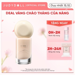 Kem Nền JUDYDOLL 30g Dành Cho Da Khô Dạng Lỏng Che Phủ Cao Không Mốc Nền Dành Mỏng Nhẹ Lâu Trôi Bền Màu 24 Tiếng