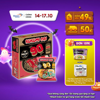 Thùng Mì Xào Kokomi Đại 90 Vị Bò Xốt Cà thùng 30gói x  95gr