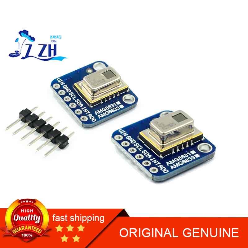 Mô-đun cảm biến nhiệt kế mảng chụp ảnh nhiệt hồng ngoại GY-AMG8833 IR 8x8 IR