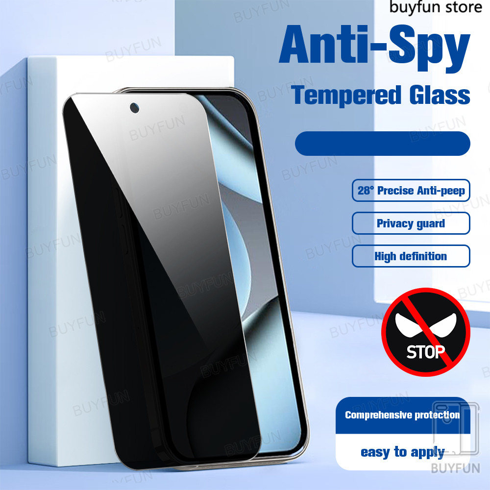 For 9A Pixel10 10Pro Glass Google Pixel 10 Pro XL Glass Anti-Spy Privacy Cover Glue Screen Protector