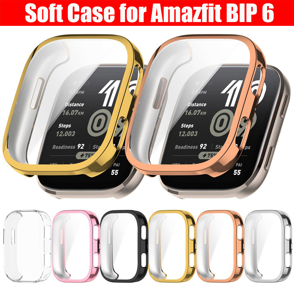 Vỏ bảo vệ TPU cho Amazfit Bip 6 Vỏ bảo vệ màn hình cho Huami Amazfit Bip6 Shell