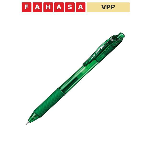 Bút Bi Gel EnerGel 0.5 mm - Pentel BLN105-D - Mực Xanh Lá