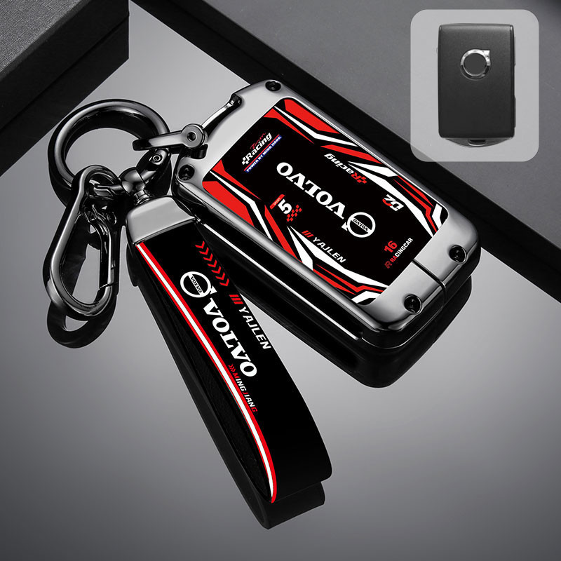 Volvo S60 S90 V90 V60 XC60 XC90 XC40 C40 EX90 EX30 Vỏ chìa khóa xe từ xa Vỏ bọc hợp kim kẽm