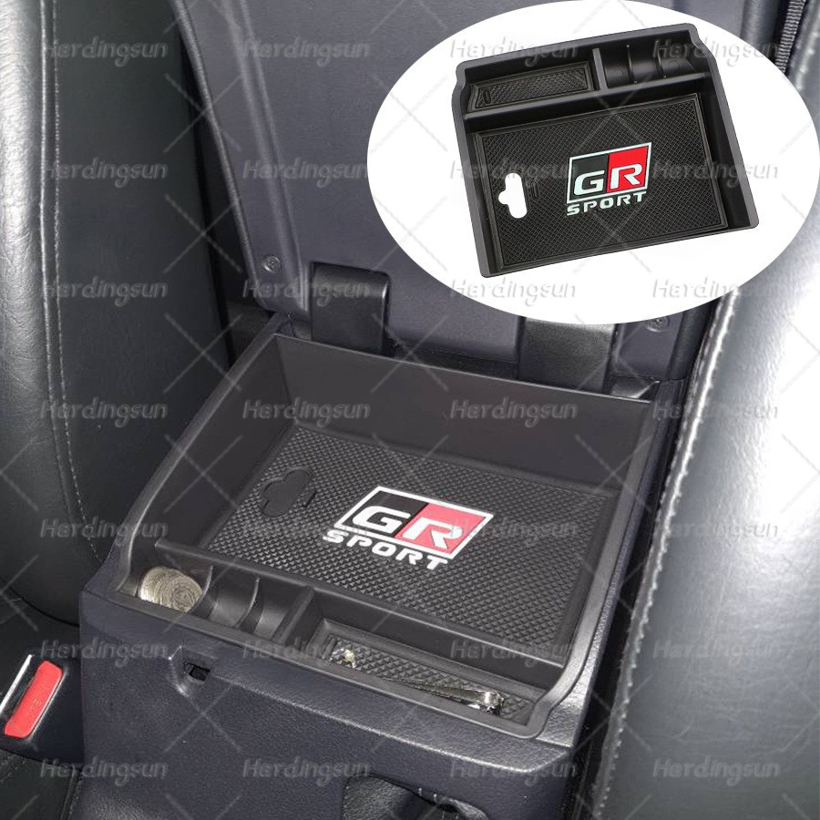 Hộp đựng tay vịn trung tâm ô tô cho Toyota Hilux AN120 AN130 / Toyota Fortuner An160 2016-2022 + GR 