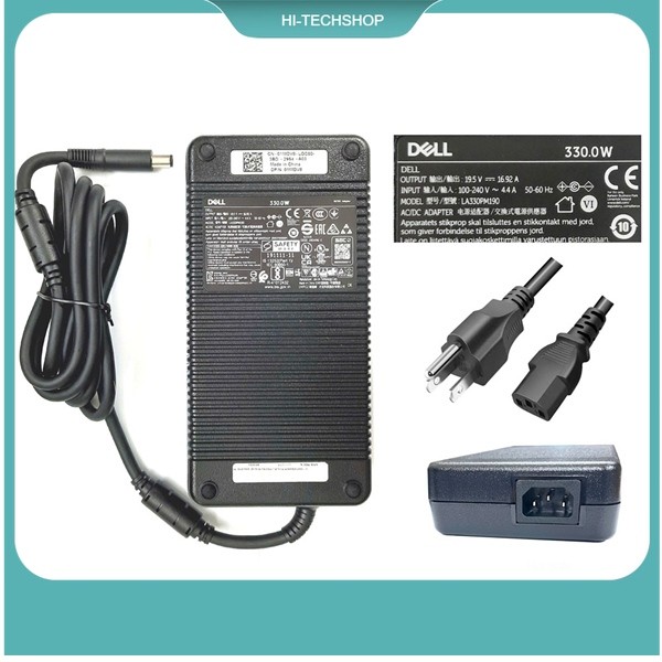 ⭐[ZIN] Sạc Laptop Dell Alienware X16 R1 (Intel) X17 R2 M16 (AMD) M18 (AMD) x16 R1 (AMD) 330w