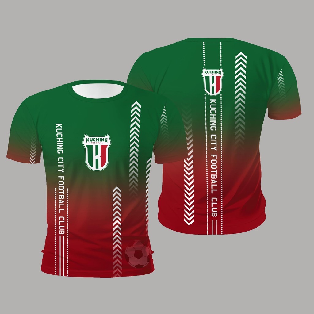 Áo Thun Đội Bóng Đá Thành Phố Kuching - Dáng Rộng, Đa Chức Năng, Phù Hợp Vận Động Ngoài Trời Nam