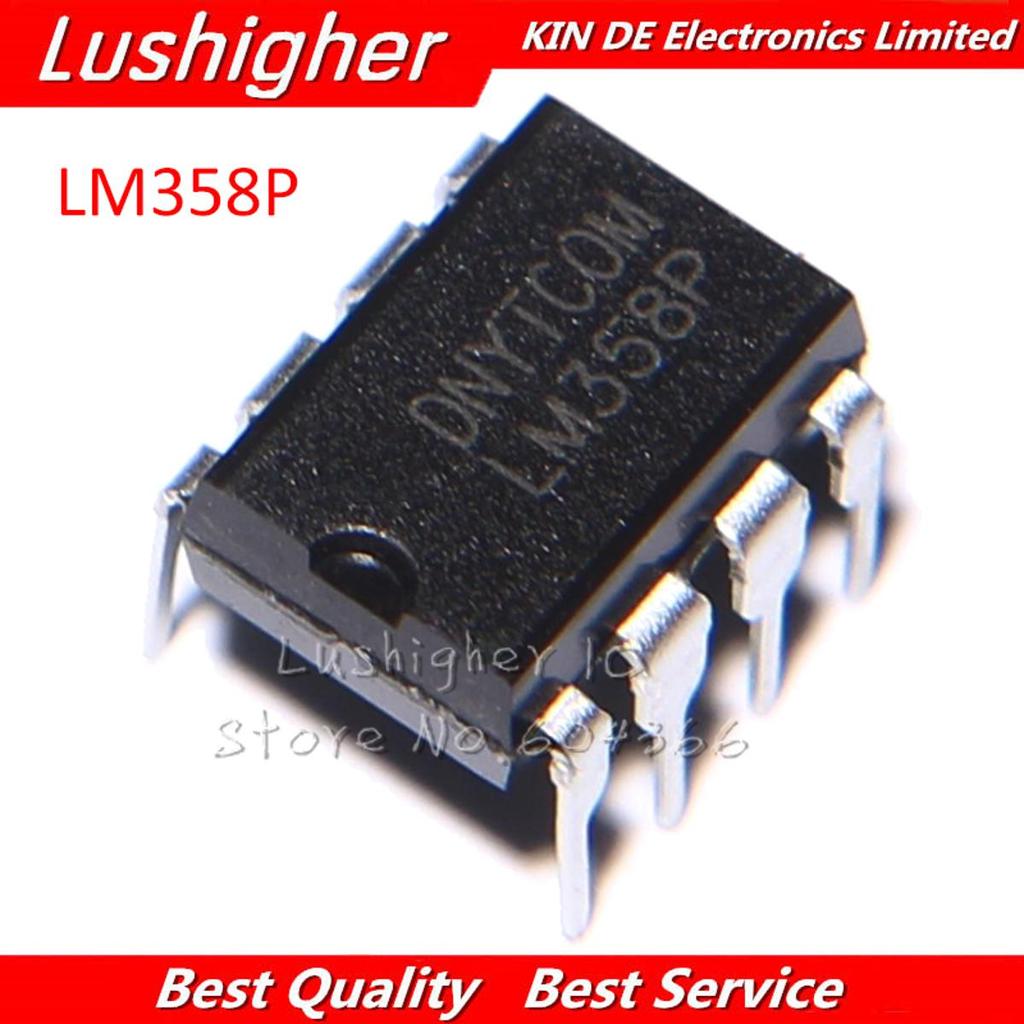Bộ 50 LM358 DIP8 LM358N DIP LM358P 358 DIP Mới Ban Đầu