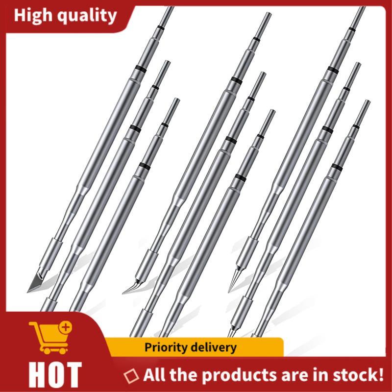 Đầu hàn 9 miếng C210, Đầu hàn thay thế cho T1 Max, C210-K / I / là Đầu sắt hàn, Làm nóng nhanh