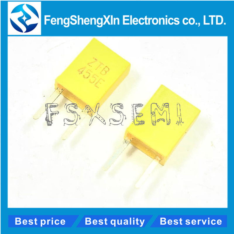10 Cái / lốc 455E 455KHZ CRB-455E ZTB-455E Pha Lê Gốm Tivi Điều Khiển Từ Xa Pha Lê Dao Động