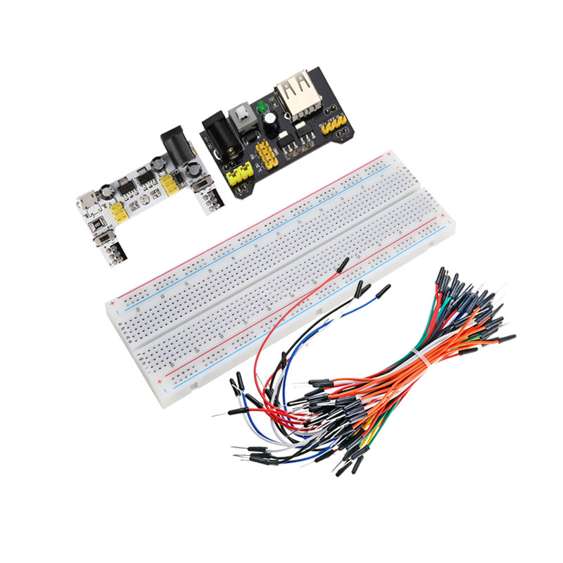 1 Chiếc MỚI MB-102 MB102 MB102 Breadboard 830 Điểm Solderless Bread Board Test Phát Triển DIY