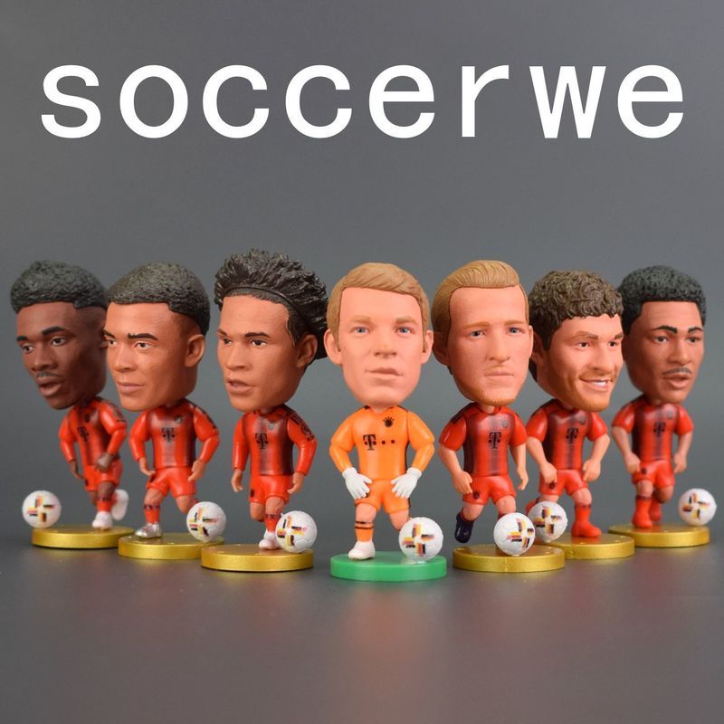 Đồ chơi trẻ em Soccerwe Soccerwe Bóng đá Hình Búp bê Đồ chơi Mô hình Con lắc Bayerwe Munich Bayerwe 