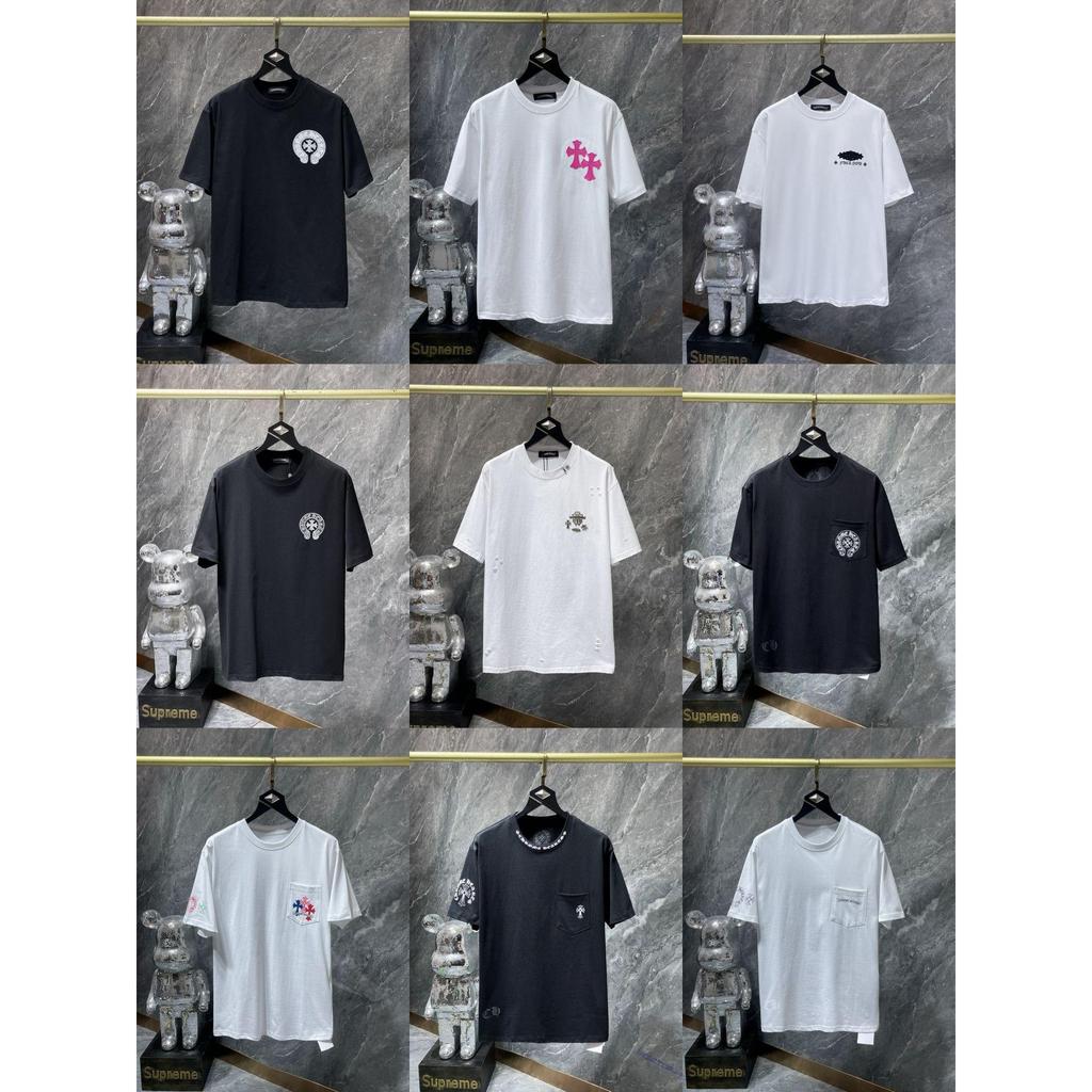 26ss Phiên Bản Chính Xác Chrome Hearts Chrome Hearts Chrome Hearts Tiếng Phạn Mùa Hè Cặp Đôi Tay Ngắ