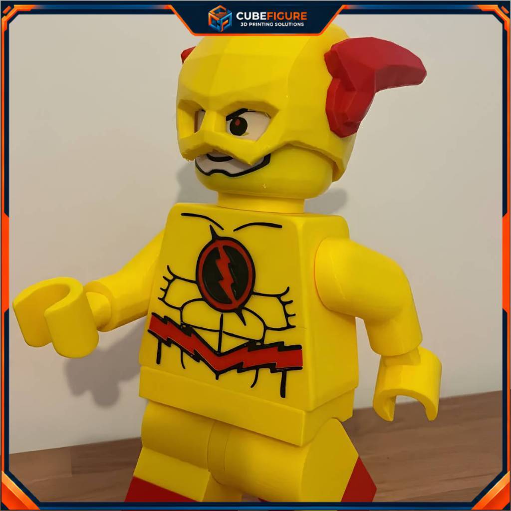 [500%] Mô hình BRICK REVERSE FLASH - CUBE FIGURE [21 cm] - [DC]