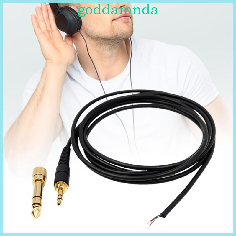 Dây sửa chữa tai nghe GODD 6 5mm Lắp đặt dễ dàng cho DT770 DT880 DT990 MDR-7506 CD900 M20X M30X AD50