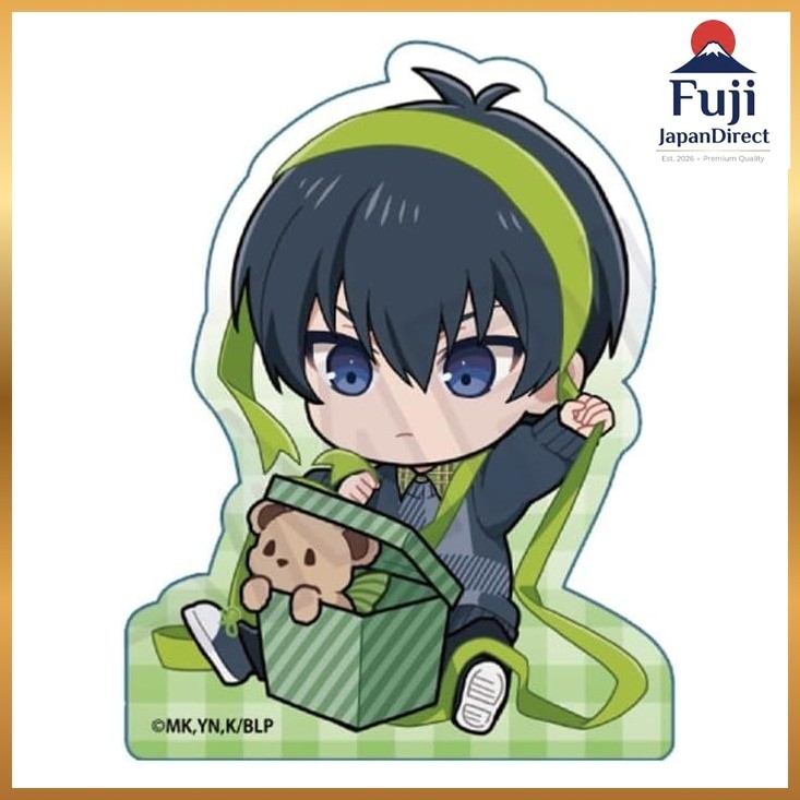 Blue Rock Kiyoshi Seichi Acrylic Block Present Ribbon ver. Fuji JapanDirect