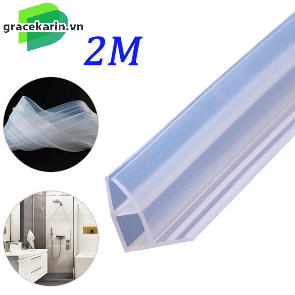 Adequate Protection with Water Retaining 612mm Rubber Seal Strips in Showers