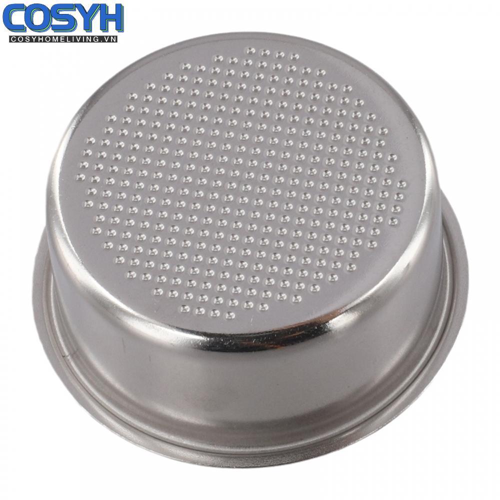 <cosyh>51mm Filter Basket Crafted From Stainless Steel For Daily Coffee Brewing
