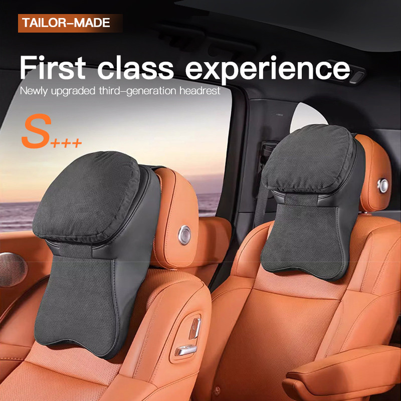 Mới Xe Tựa Đầu Lái Xe Ô Tô Ghế Cổ Bảo Vệ Xe Ô Tô Nhớ Bọt Đệm Thể Thao Cho Xe Toyota Sport GR Sport H