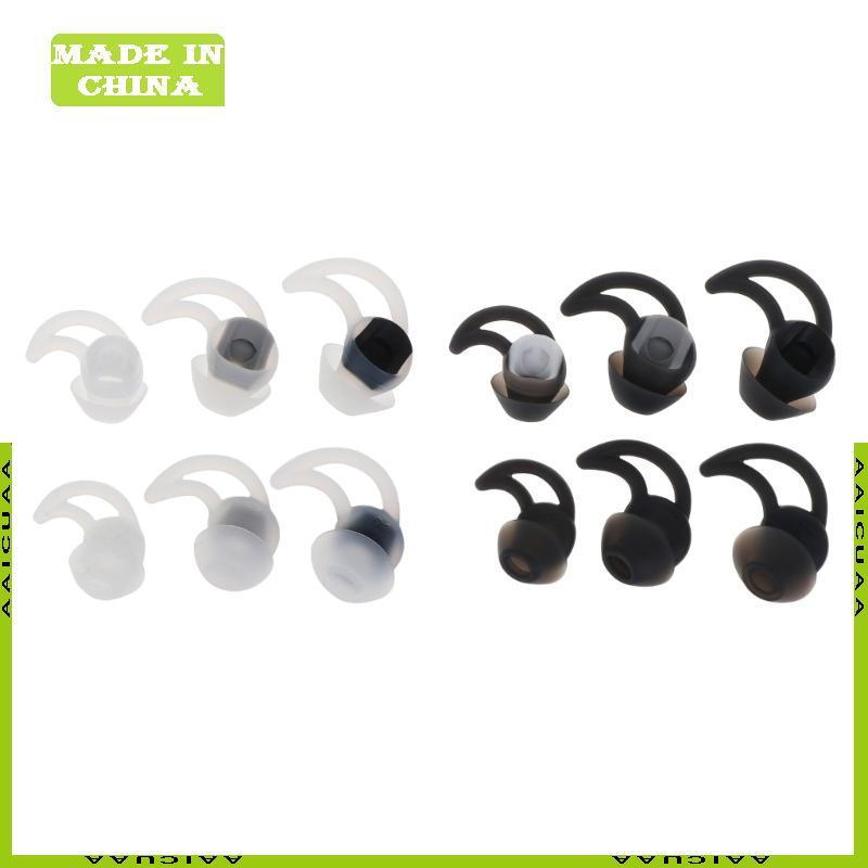 AA Silicone Earbud Mẹo Eartips Thay thế Earhook cho Soundsport Wileless QC20 QC30 Tai nghe
