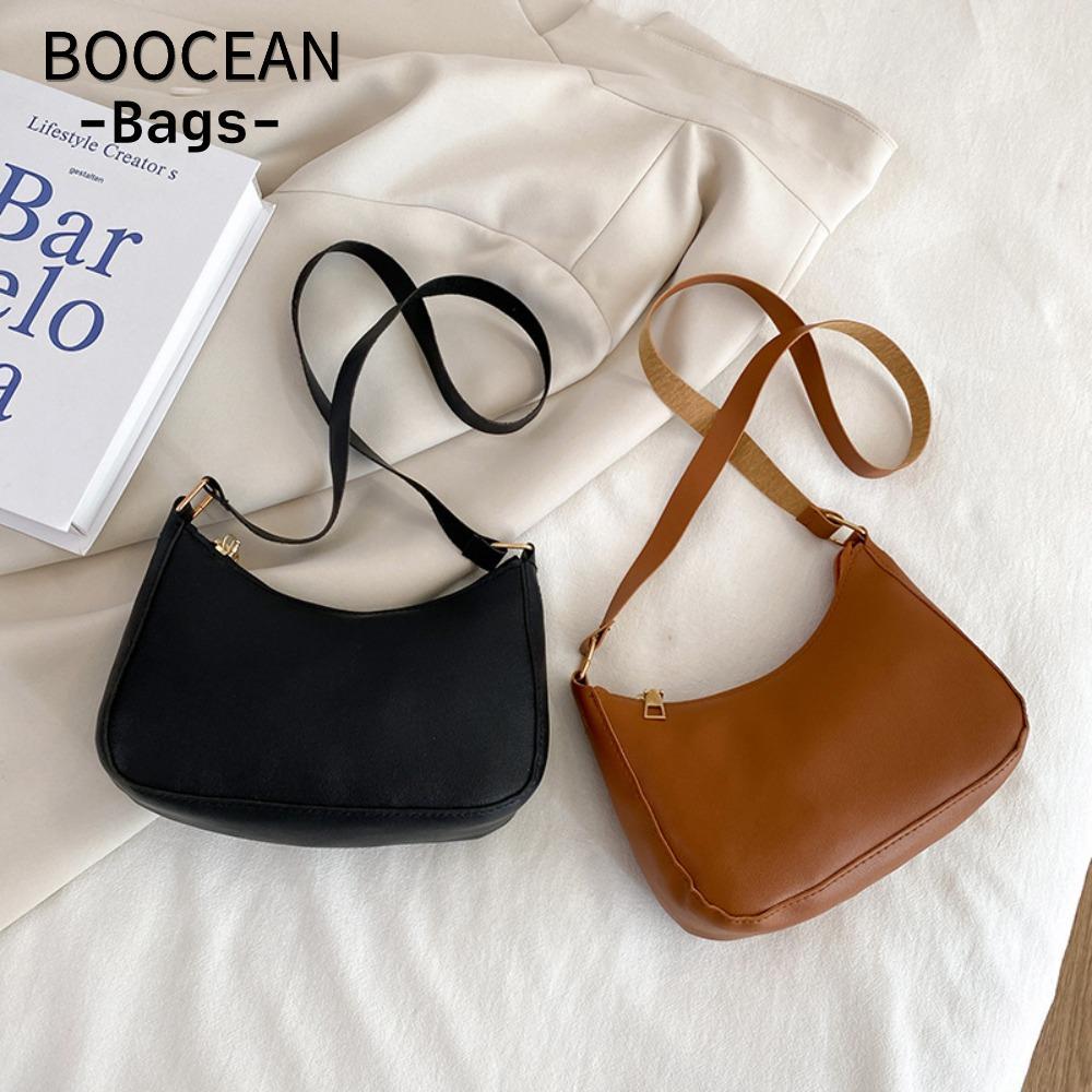Túi đeo vai BOOCEAN Túi xách thời trang màu trơn