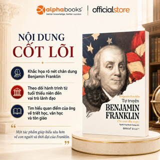 Sách - Tự truyện Benjamin Franklin (Omega Plus)