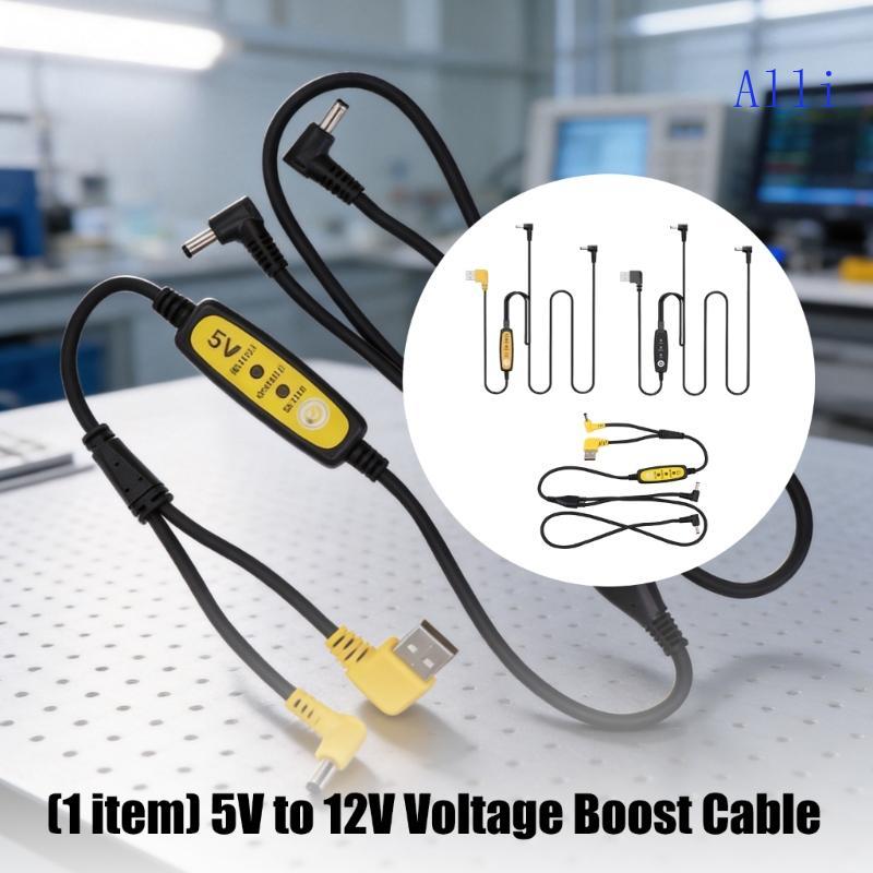 Cáp USB Alli 5V Boost sang 12V Bộ chuyển đổi điện áp USB Power Boost Line Step Up
