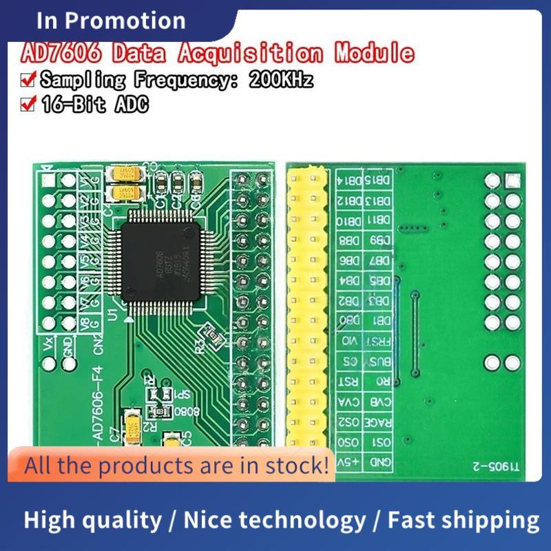 2 Mô-đun thu thập dữ liệu AD7606 Tốc độ tần số lấy mẫu đồng bộ 8-CH 200KHz