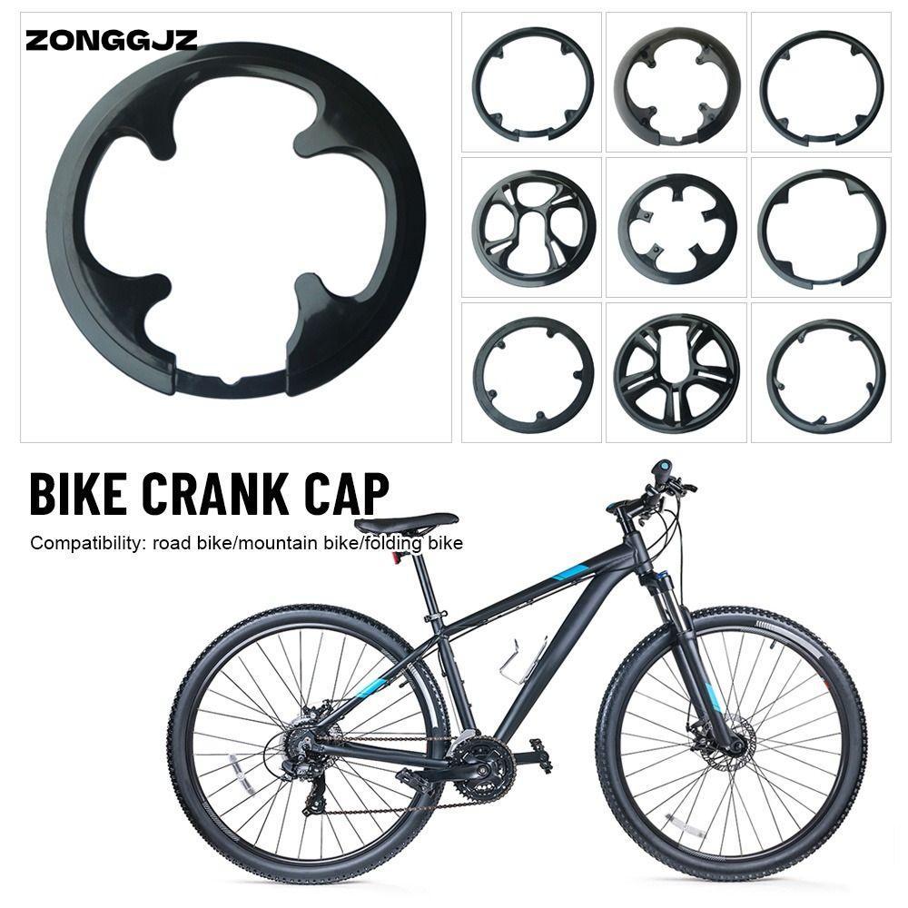 Zonggjz Xe Đạp Nắp Quay 42T44T46T48T52T Vỏ Bảo Vệ Chainring Quay Bộ Xe Đạp Răng Đĩa