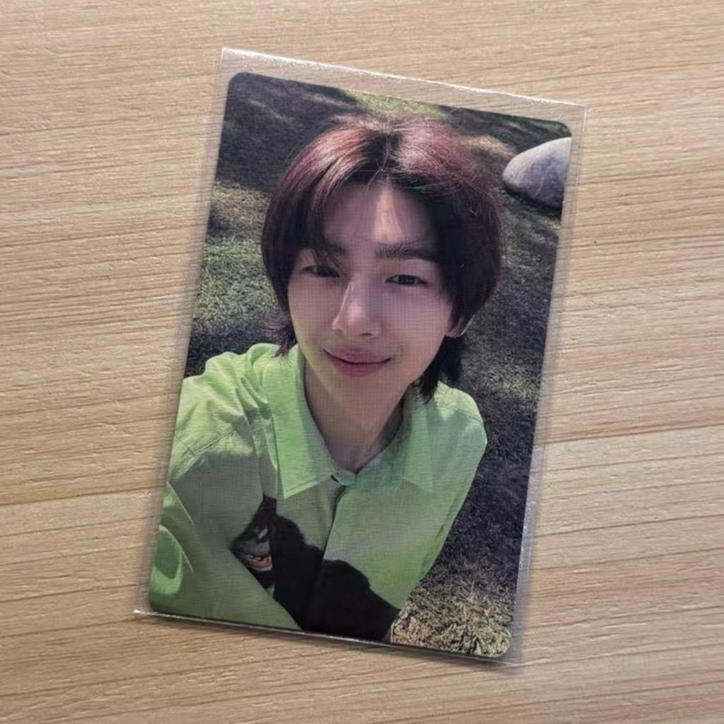 Cortis Ra Mắt Album scene1 Phiên Bản Vàng Master Đào Tạo Photocard Cỏ Xanh Quần Áo Đào Tạo Thẻ Đơn H