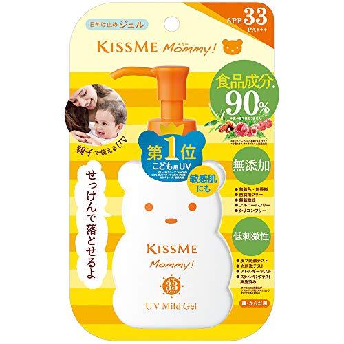 Direct from Japan Mommy UV Mild Gel N SPF 33 PA+++ for babies and children with sensitive skin, usab