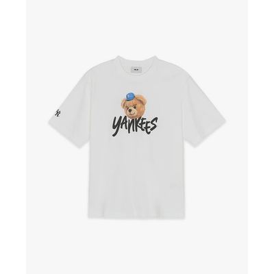 MLB - Áo thun unisex cổ tròn tay ngắn Mega Bear_3ATSE0163-50WHS