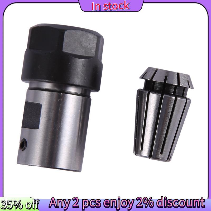 Còn hàng-1 Cái C20 Er16 32L 8Mm Cần kẹp động cơ trục chính + 1 Cái Er16-1 / 8 (3.175) Mm Collet